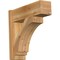 Ekena Millwork Imperial Block Rough Sawn Outlooker, Western Red Cedar, 8"W x 24"D x 24"H OUT08X24X24IMP05RWR - alternate 1